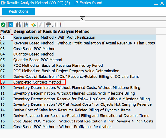 跟着团子学SAP FICO：结果分析方式完工合同法 Contract Method）_SAP团子商业新知