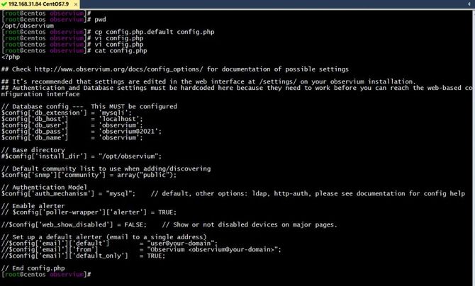 新知达人, CentOS7下部署开源网络监控工具Observium