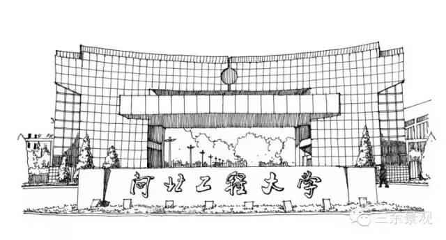 手绘毕业季河北工程大学