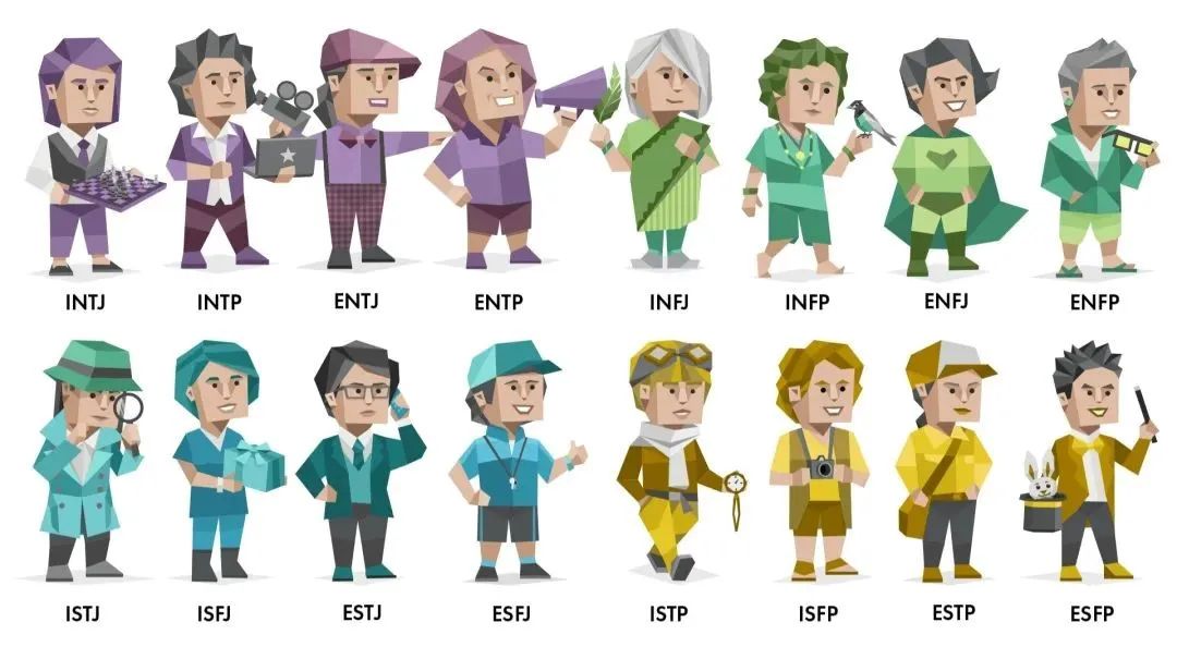 mbti16小人图片图片