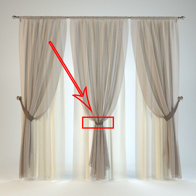 窗帘头幔安装方法图解图片