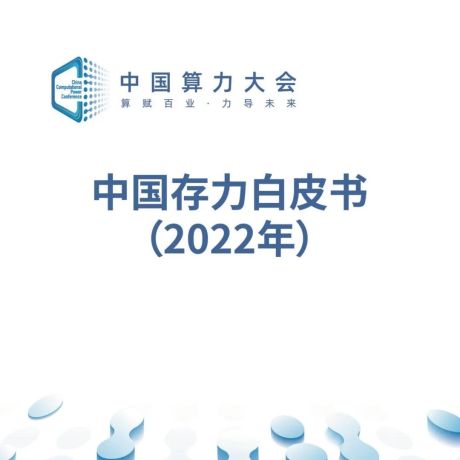 2022年中国存力、算力白皮书