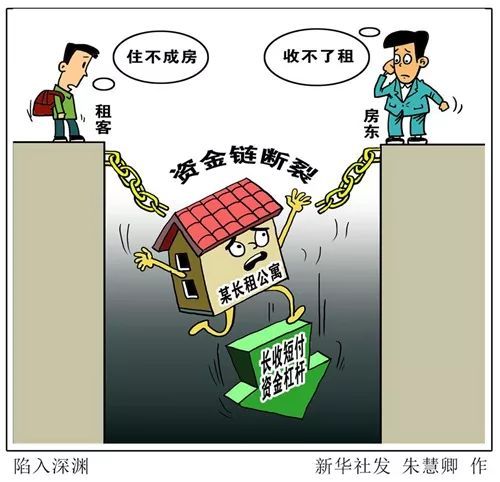 新知达人, 长租公寓接连“爆雷”的背后,“高杠杆”身影频现