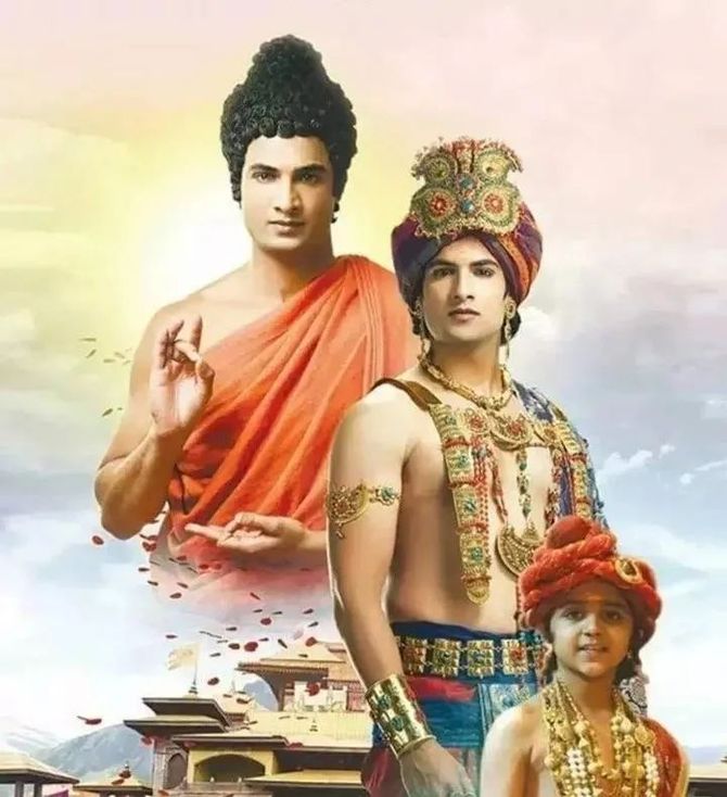 强烈推荐大家看这部印度电视剧《佛陀》,真心好看!