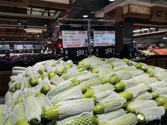 中国零售信息, 太漂亮了！青海一家亲生鲜市集全品美陈