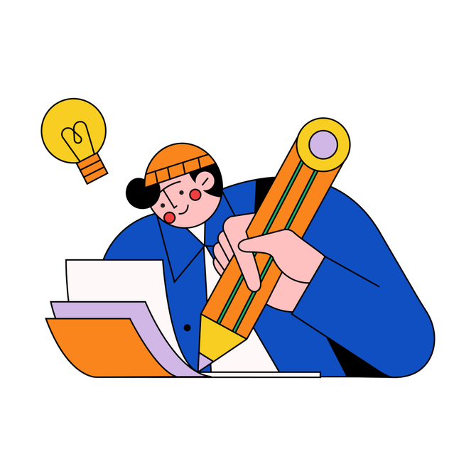 忘吃药的晓公子, 『ppt素材』 多角色趣味插图