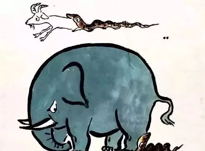 你听过人心不足蛇吞象这个故事吗涨知识