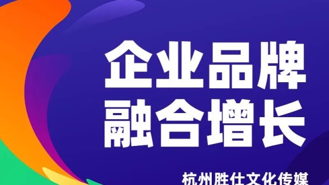 杭州胜仕文化传媒专业助力企业品牌融合增长