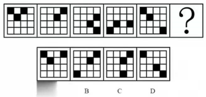 行測～【20道】判斷推理～圖形推理題庫1