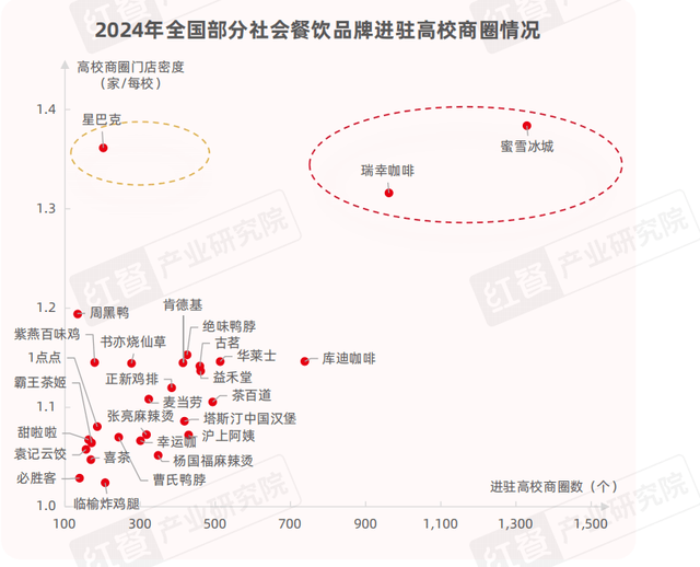 红餐网, 5千亿高校市场，蜜雪冰城们正在抢滩布局