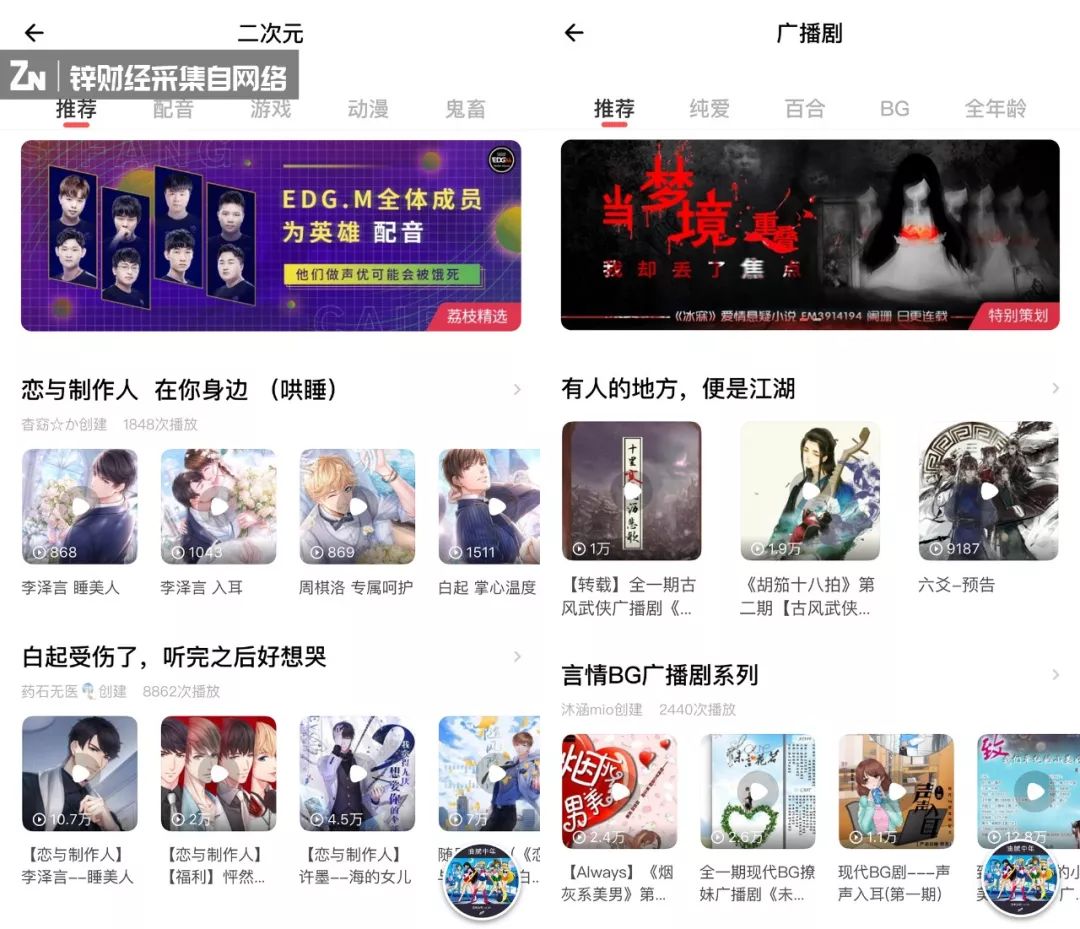 新知图谱, 荔枝“熟”了,音频UGC出圈 | 锌式