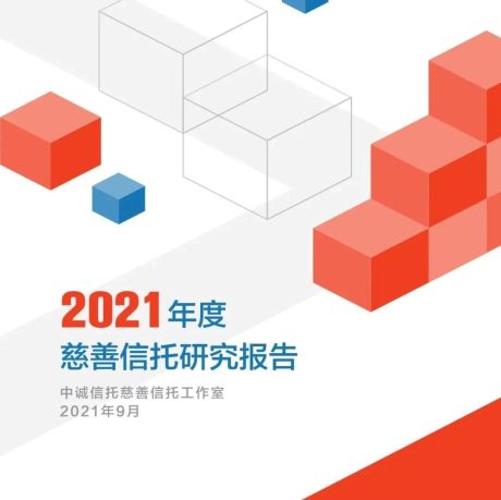 2021年度慈善信托研究报告
