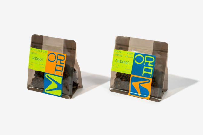 新知达人, 年轻咖啡软欧包品牌形象系列包装设计