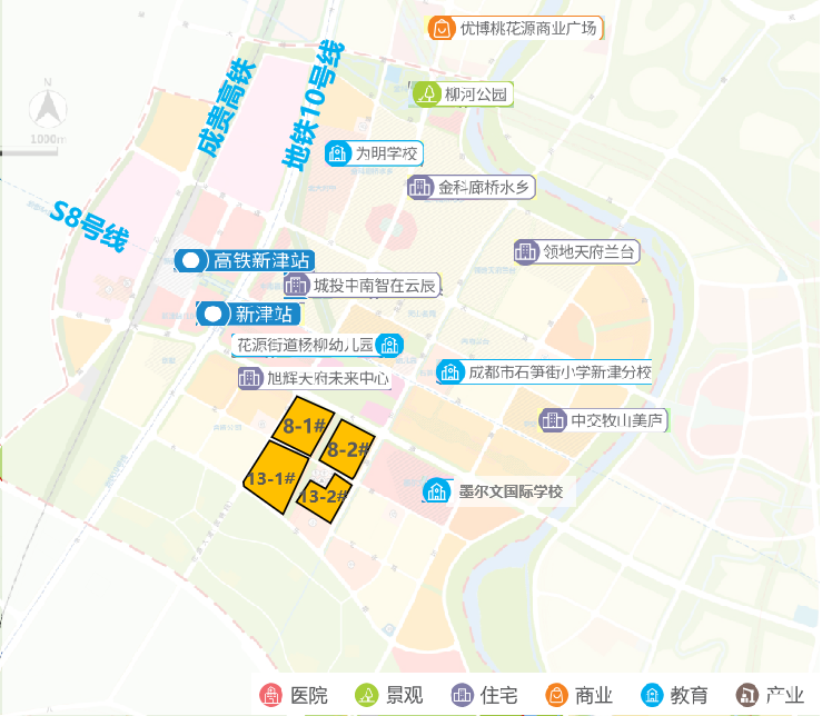 天府牧山数字新城规划图片