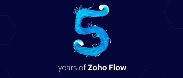Zoho Flow迎来五周年，帮助上千家企业实现了业务工作流自动化
