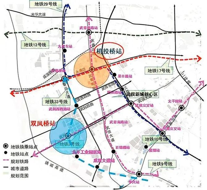 東接高新,南連天府新區,武侯新城得天獨厚的地理優勢,讓成都一眾新城