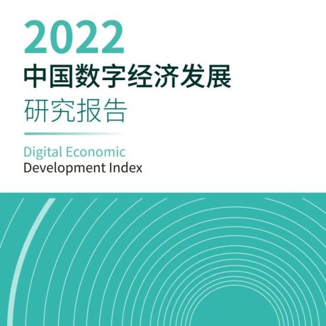 2022中国数字经济发展研究报告