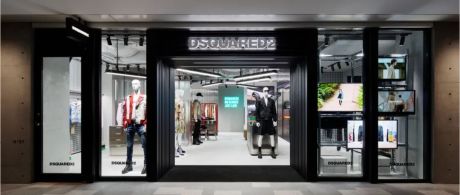 【1185期】意大利品牌知名品牌DSQUARED2最新东京旗舰店，演绎褐色工业风美学