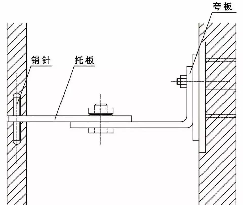 2,双肢短槽式干挂法但是现在t形卡