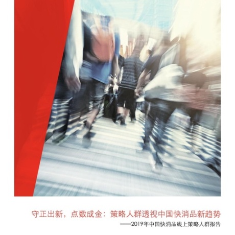 贝恩咨询：2019年中国快消品线上策略人群报告