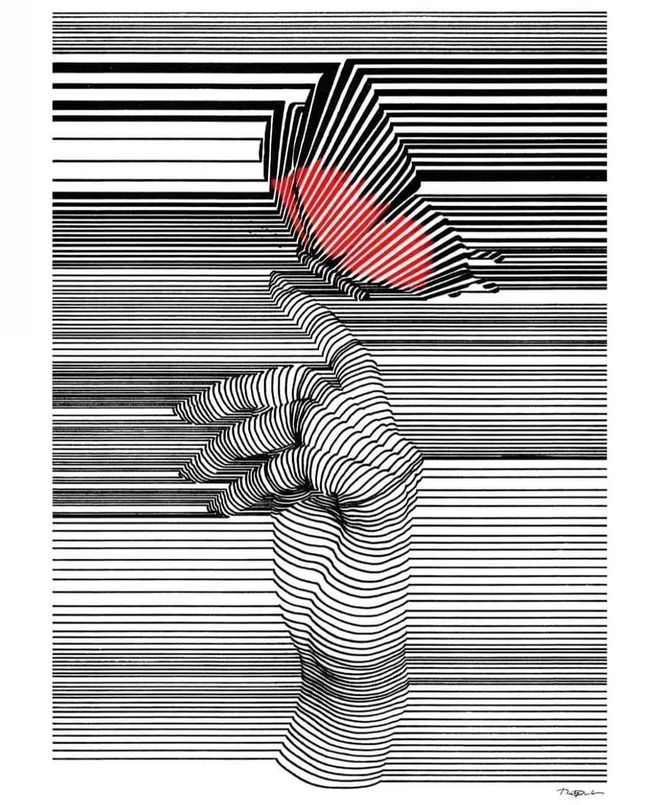 相信少人已经看腻了去表达这些身体曲线之美用素描,色彩等方式在绘画