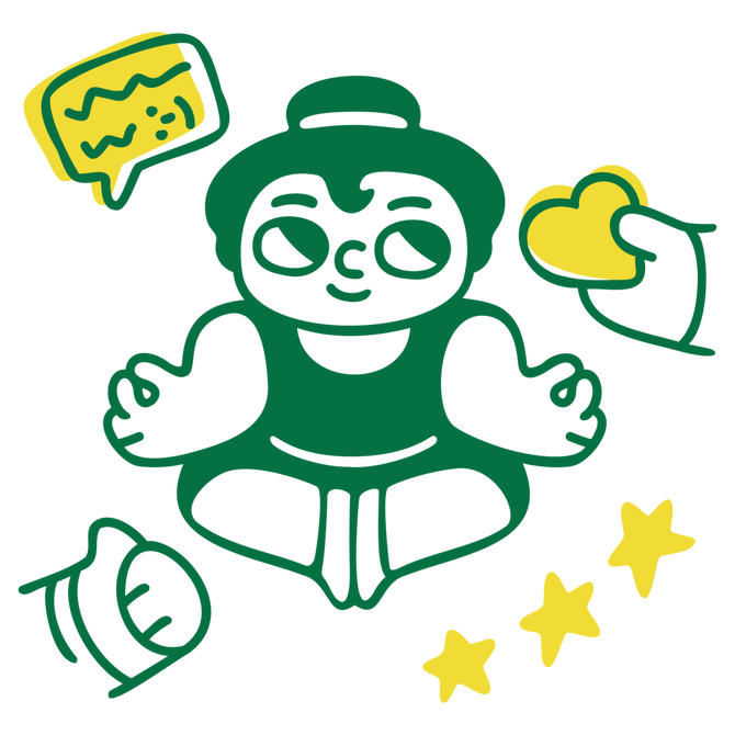 ppt素材卡通小人儿