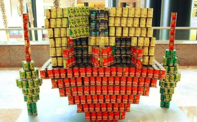 夏季饮料造型陈列参考很容易复制的