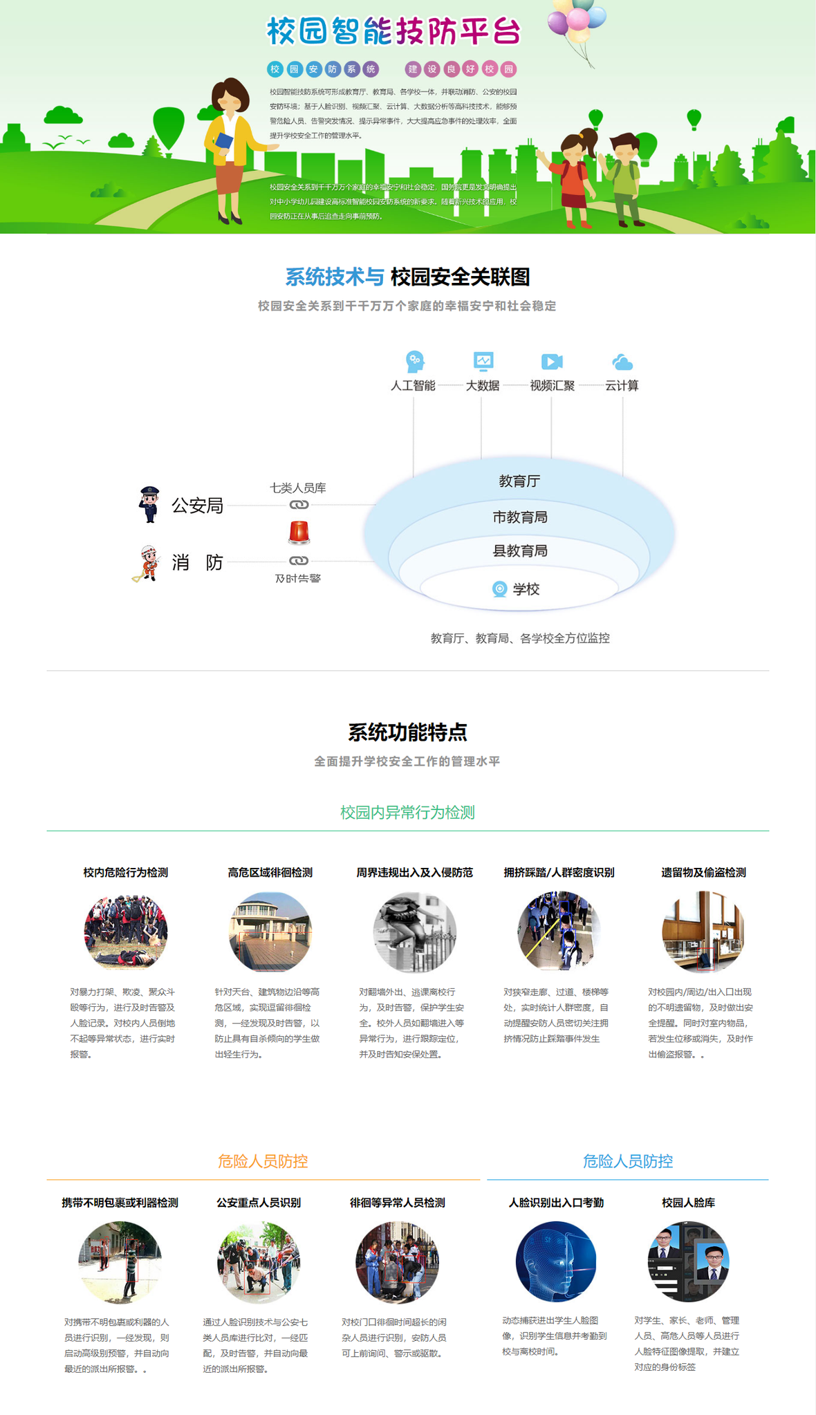 企服商城, 校园安防,诚道视觉科技