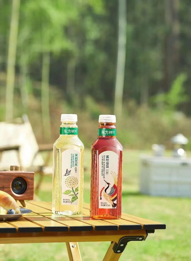 纳食, 东方树叶推900ml新品,大瓶装背后谁在"撑腰"?