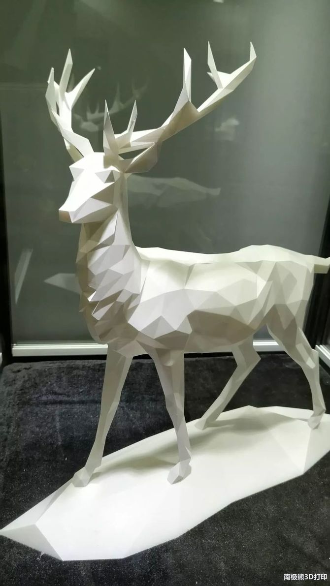 南极熊3d打印, 3d打印雕塑首次大规模亮相,3d科技雕塑人才培养作品展