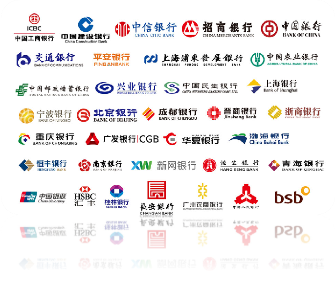 中国所有银行图标图片