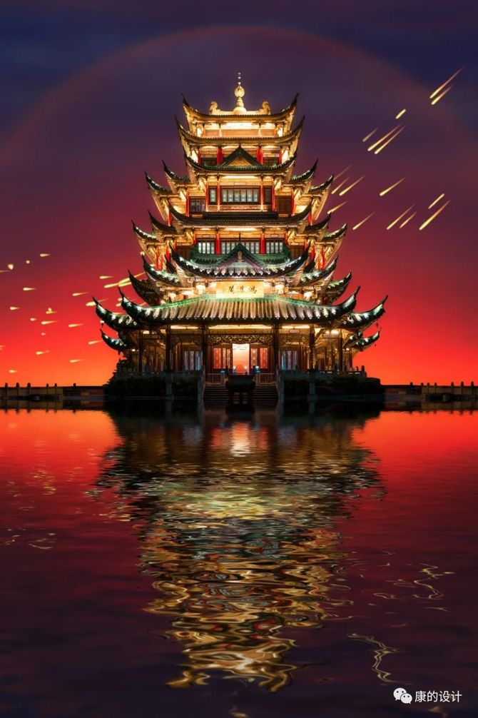 康的设计, logo设计|古色古韵的楼阁民宿