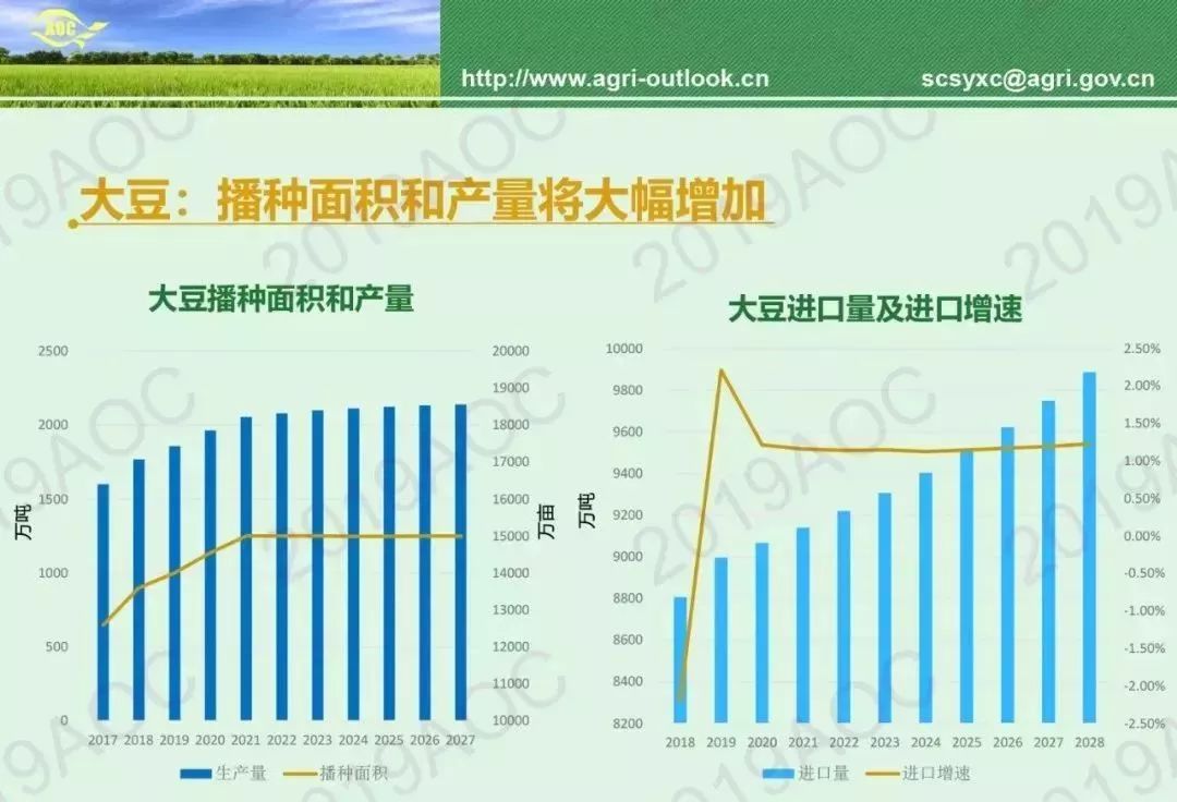 中国农业展望报告20192028公布带你看懂未来10年中国农业发展趋势