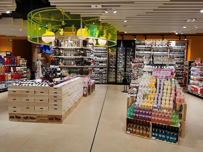 新知达人, 香江百货大雁城店陈列赏!