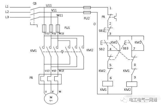 你把三相電機正反轉自鎖互鎖弄清楚就能輕鬆接線了