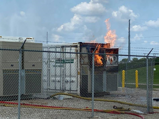 又一储能电站起火