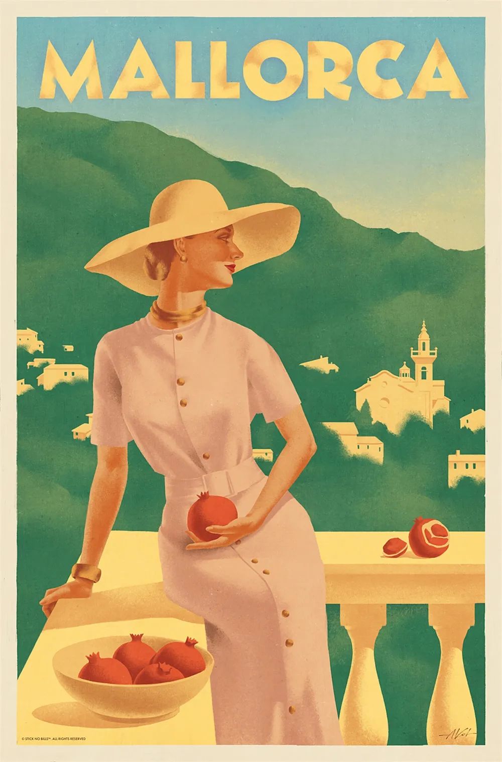 插画复古风插画