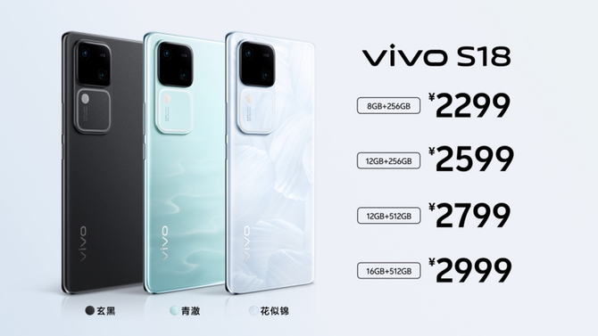 CINNO, 京东方供OLED屏！vivo S18系列发布：搭载朝阳护眼屏