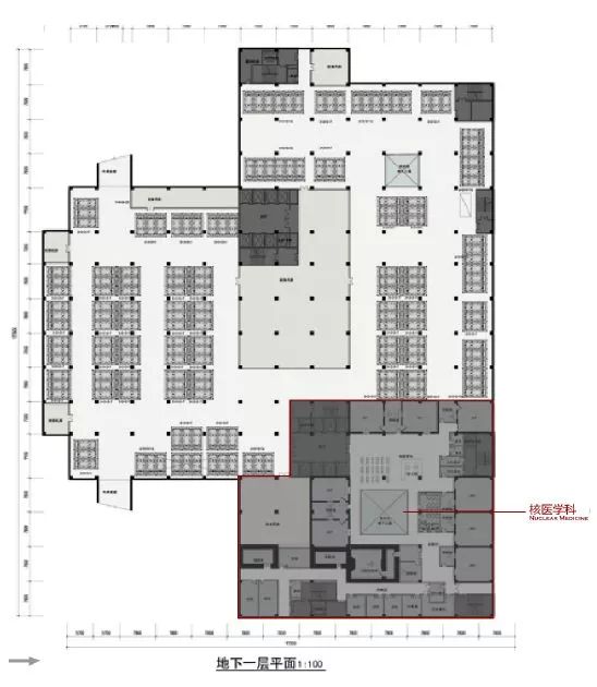 新知达人, 中国核医学发祥地——西京医院医技科室的布局方式及流线