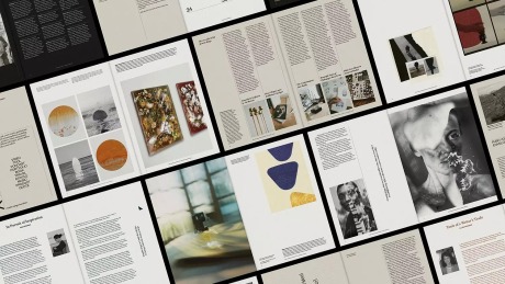 优秀设计公司分享—极简风格杂志设计！
