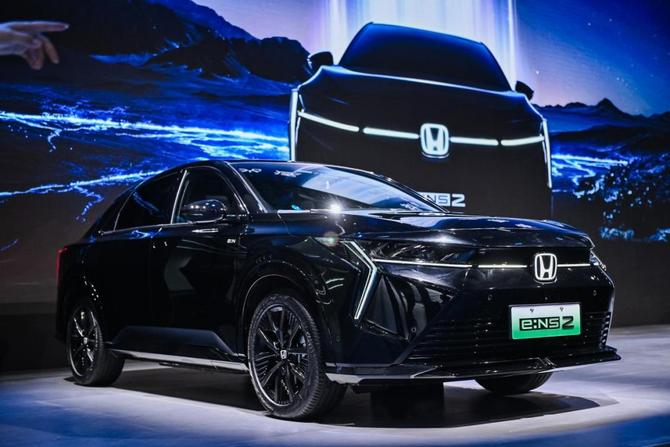 车印记, “纯电新物种”东风Honda e:NS2广州车展首发亮相