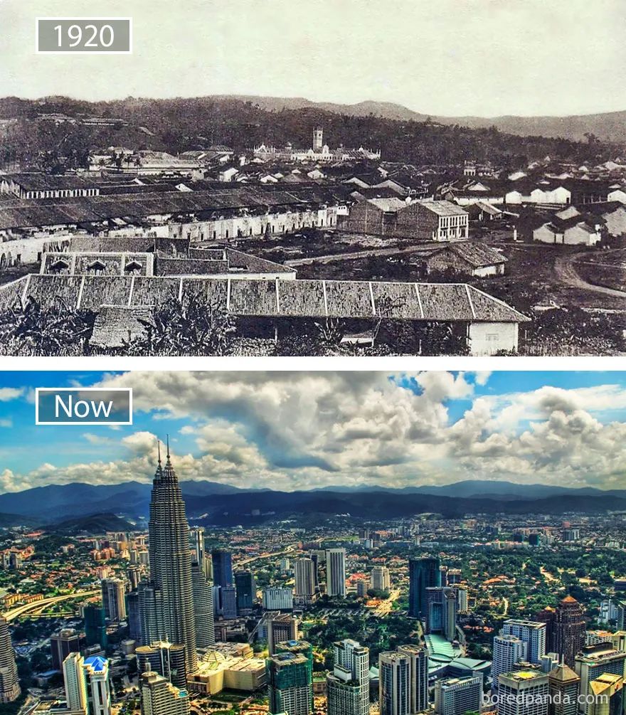 100年后的城市图片