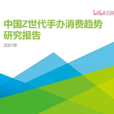 2021年中国Z世代手办消费趋势研究报告