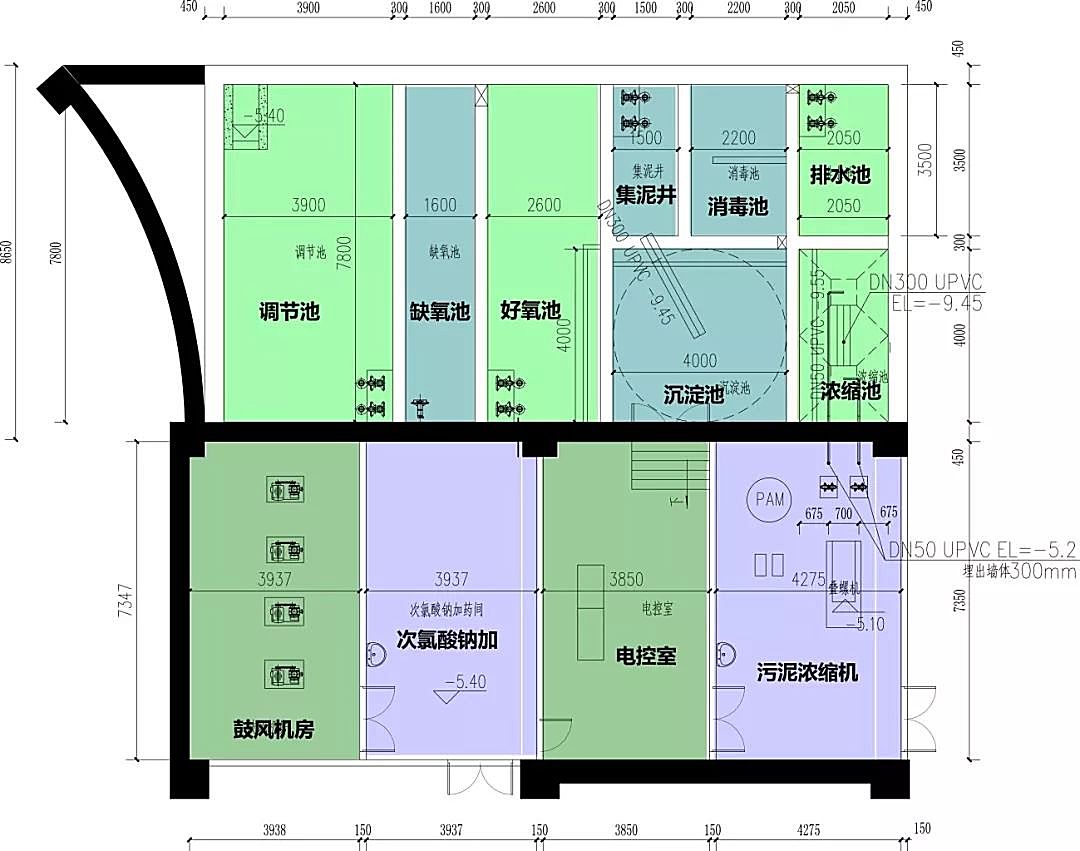 新知图谱, 医院污水处理站如何设计？从这四个实例中找规律~|医建倾心