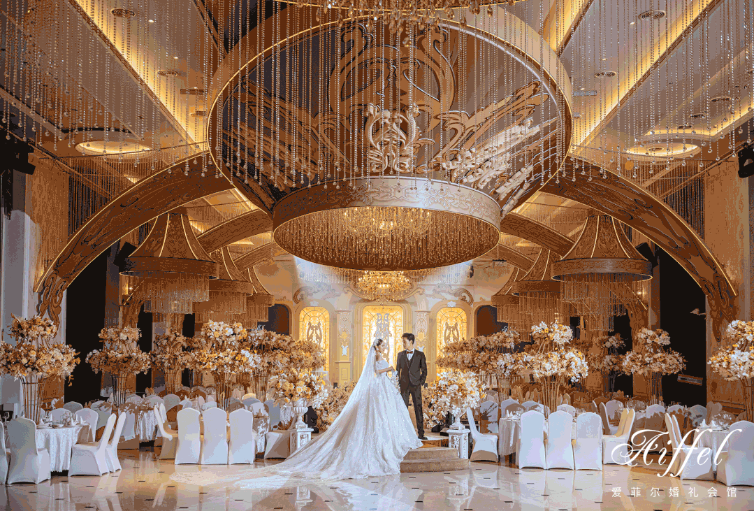 婚礼堂发布上海爱菲尔全新宴会厅王的行宫