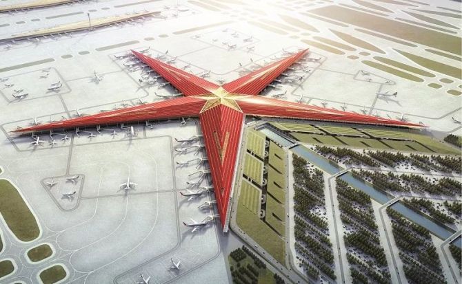 新知达人, 那些「落选」的北京大兴机场方案，也太太太神奇了