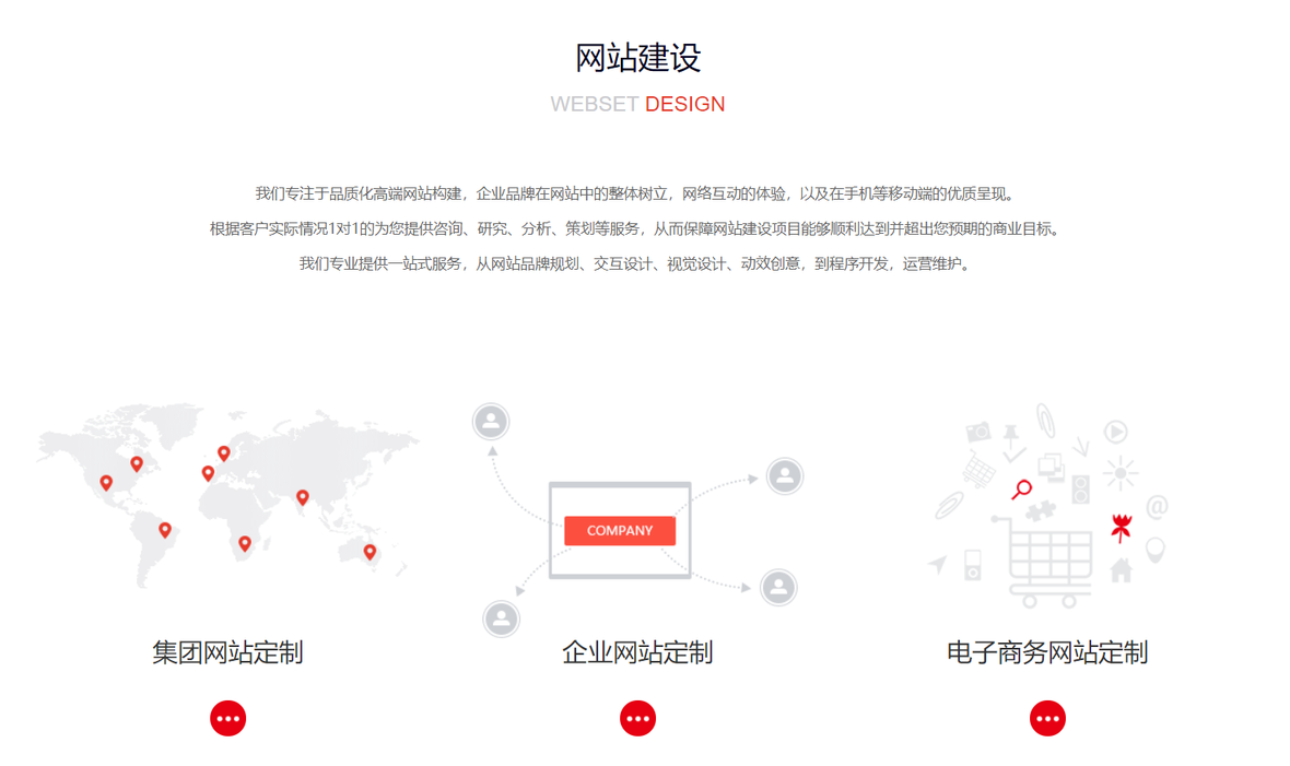 企服商城, 网站建设,冰鉴科技