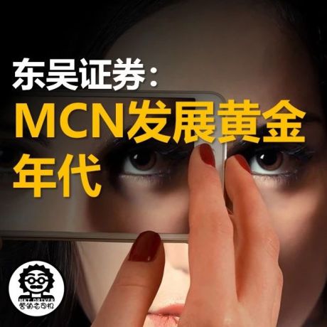 东吴证券：MCN发展黄金年代