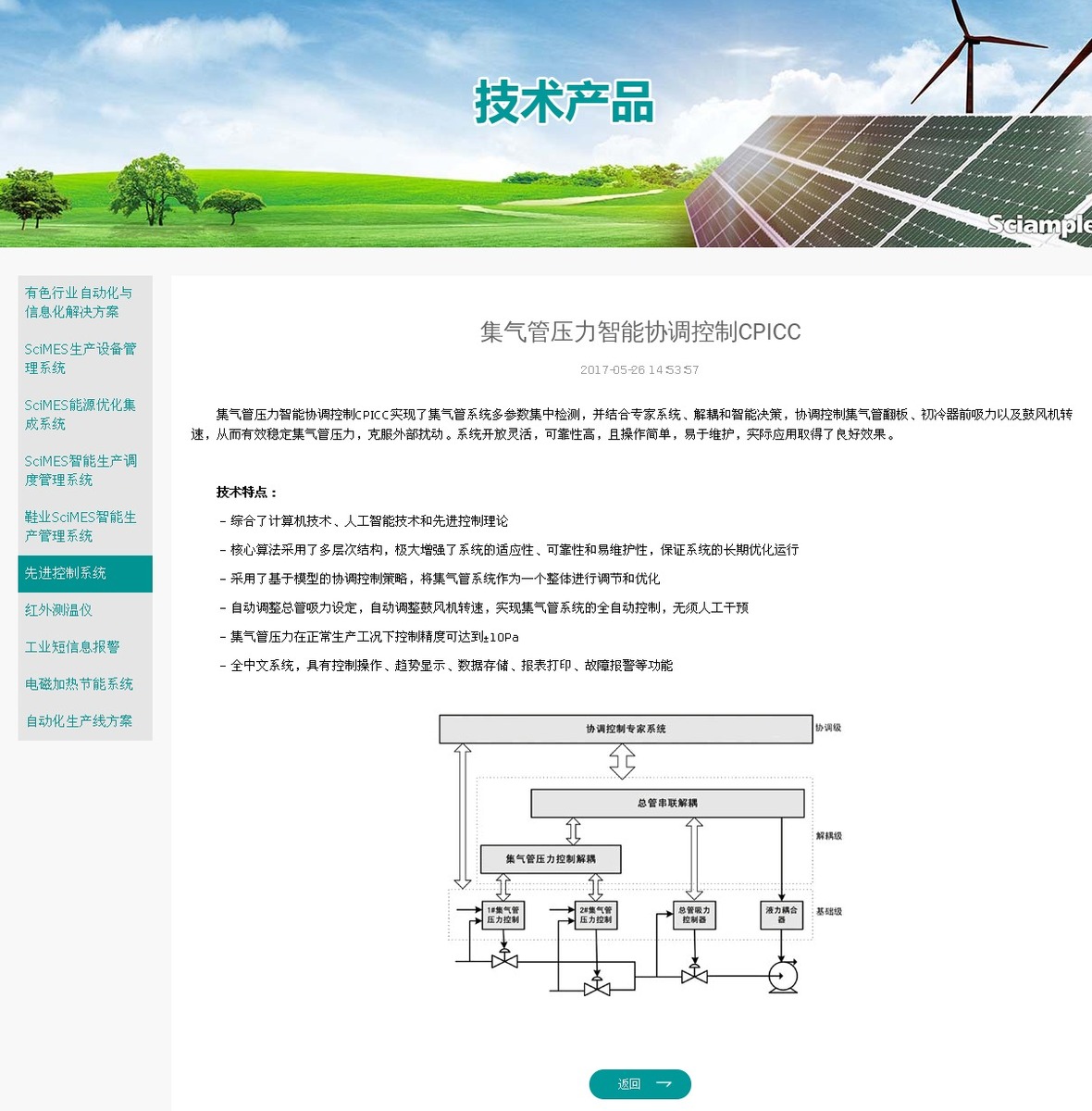 企服商城, 集气管压力智能协调控制CPICC,三博中自