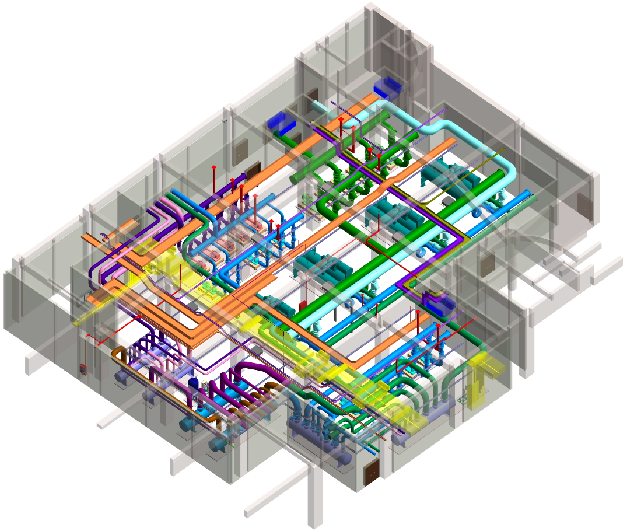 医院BIM模型图片